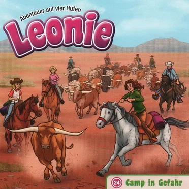 24: Camp in Gefahr by Leonie – Abenteuer auf vier Hufen - album cover