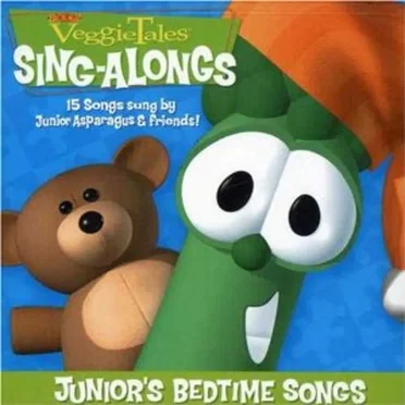 Junior's Bedtime Songs by VeggieTales - album cover