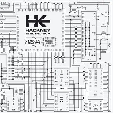 Synaptic Shadows: A Journey Through The Circuit by Hackney Electronica - album cover