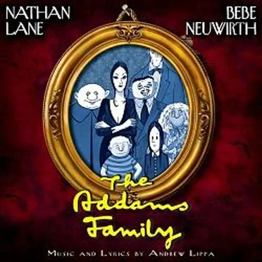 The Addams Family by Andrew Lippa - album cover