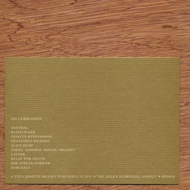 On Corrosion by Various Artists - album cover