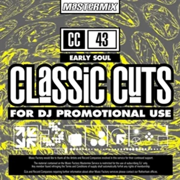Mastermix Classic Cuts 43: Early Soul by Various Artists - album cover