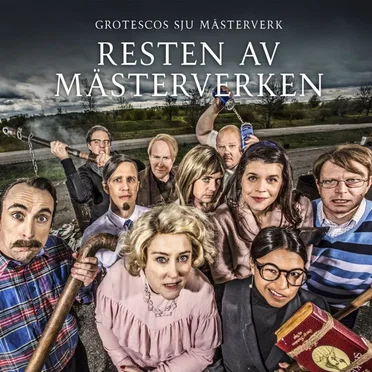 Resten av mästerverken by Grotesco - album cover