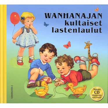WANHANAJAN kultaiset lastenlaulut by Various Artists - album cover