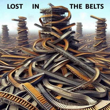 Lost In The Belts by Kuroi Riquid - album cover