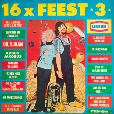 16 x feest, 3 by Various Artists - album cover