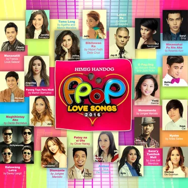 Himig Handog P-Pop Love Songs (2016) by Various Artists - album cover
