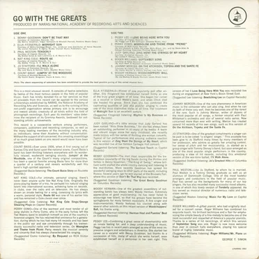 Go With The Greats by Various Artists - album cover