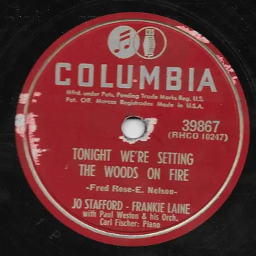 Tonight We're Setting the Woods on Fire / Piece A-Puddin'