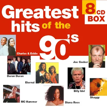 Greatest Hits of the 90’s by Various Artists - album cover