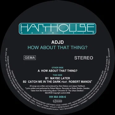 How About That Thing? by ADJD - album cover