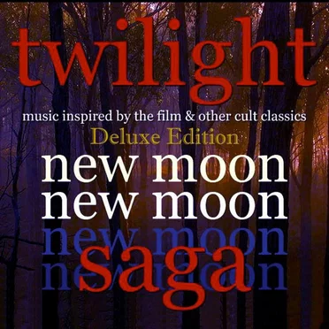 New Moon: Twilight Saga Deluxe Edition: Music Inspired by the Film & Other Cult Classics by Various Artists - album cover
