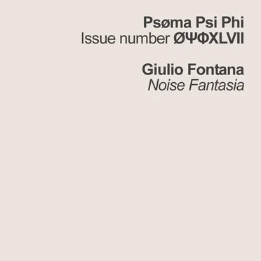 Noise Fantasia