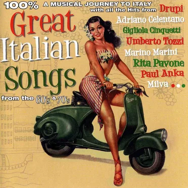 100% Great Italian Songs by Various Artists - album cover