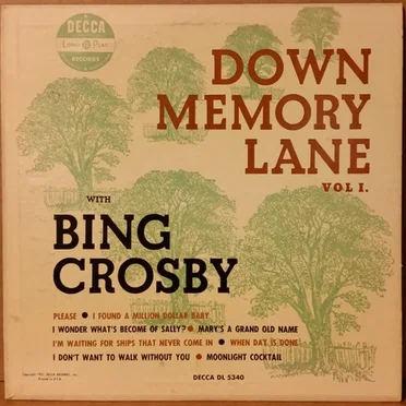 Down Memory Lane, Volume 1
