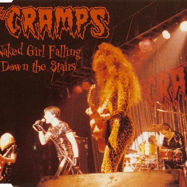 Naked Girl Falling Down the Stairs