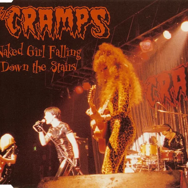 Naked Girl Falling Down the Stairs