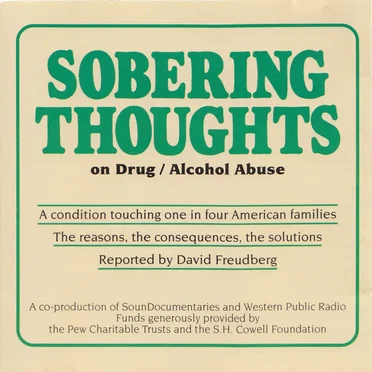 Sobering Thoughts on Drug / Alcohol Abuse by David Freudberg - album cover