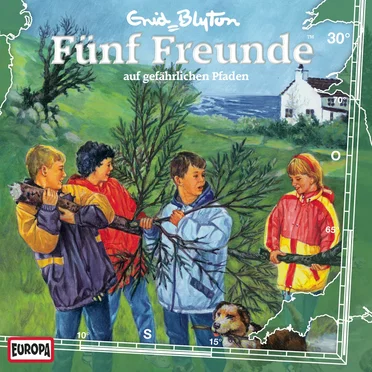 Fünf Freunde, Episode 30: auf gefährlichen Pfaden by Enid Blyton - album cover