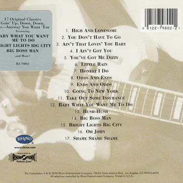 Blues Masters: The Very Best of Jimmy Reed