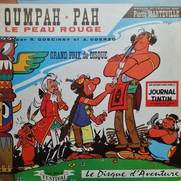 Oumpah-Pah le peau rouge by René Goscinny - album cover