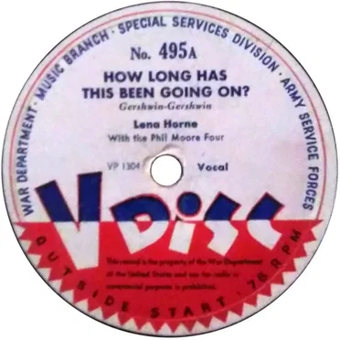 How Long Has This Been Going On? / I’ll Be Around / You Always Hurt the One You Love / Paper Doll