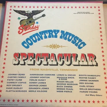 Country Music Spectacular by Various Artists - album cover