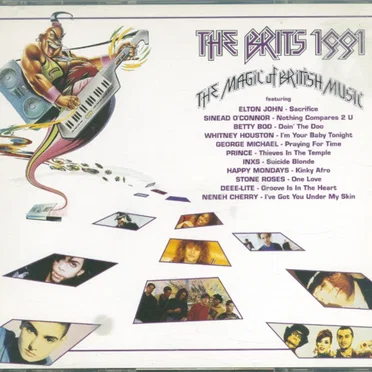The Brits 1991: The Magic of British Music by Various Artists - album cover