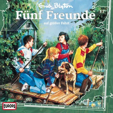 Fünf Freunde, Episode 17: auf großer Fahrt by Enid Blyton - album cover