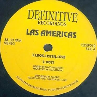 Look, Listen, Love / Do It by Las Americas - album cover