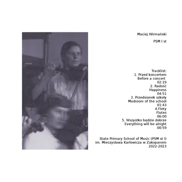 PSM I st. by Maciej Wirmański - album cover