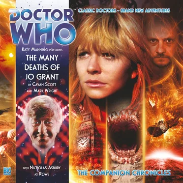 Doctor Who - The Companion Chronicles: The Many Deaths of Jo Grant by Mark Wright - album cover