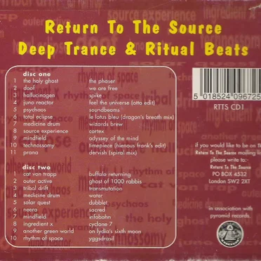 Return to the Source: Deep Trance & Ritual Beats by Various Artists - album cover