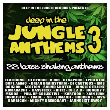 Deep in the Jungle Anthems 3 by Various Artists - album cover