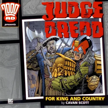 Judge Dredd: For King and Country by Cavan Scott - album cover