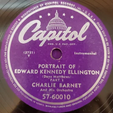 Portrait of Edward Kennedy Ellington