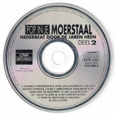 Pop in je moerstaal, deel 2 by Various Artists - album cover