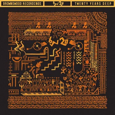 Brownswood - Twenty Years Deep by Various Artists - album cover