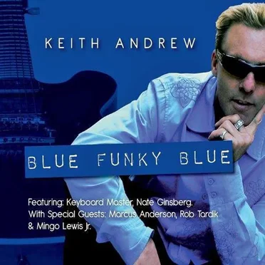 Blue Funky Blue by Keith Andrew - album cover
