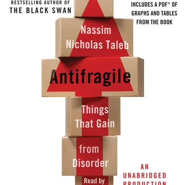 Antifragile: Things That Gain from Disorder by Nassim Nicholas Taleb - album cover
