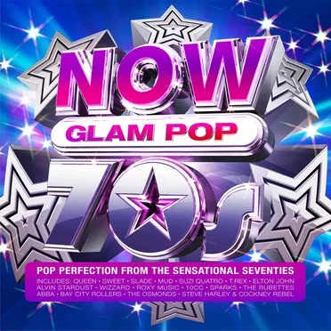 NOW 70s Glam Pop by Various Artists - album cover