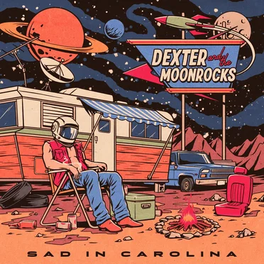 Sad in Carolina by Dexter and The Moonrocks - album cover