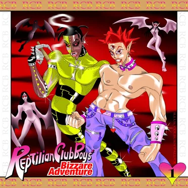 REPTILIANCLUBBOYZ BIZZARE ADVENTURE vol. 1 by Reptilian Club Boyz - album cover
