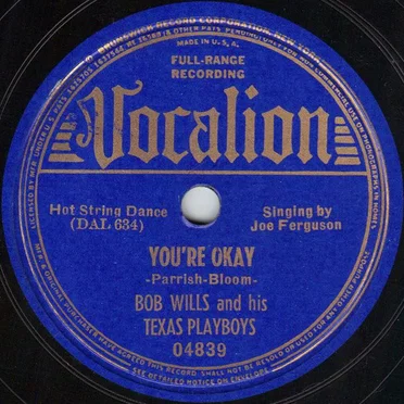 You're Okay / Liza Pull Down the Shades