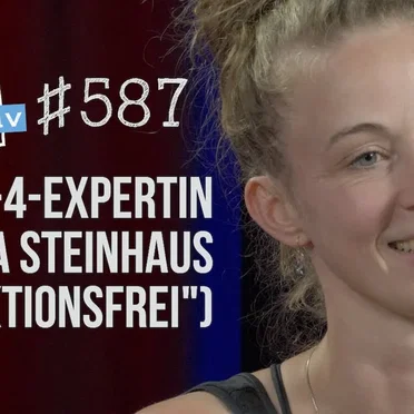 Jung & Naiv #587, „Helena Steinhaus ("Sanktionsfrei") über das Hartz 4 System“ by Tilo Jung - album cover