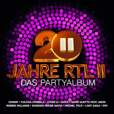 20 Jahre RTL II: Das Partyalbum by Various Artists - album cover