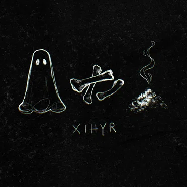 ghosts, bones, and ashes by xihyr - album cover