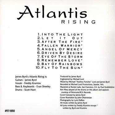 Atlantis Rising by James Byrd’s Atlantis Rising - album cover