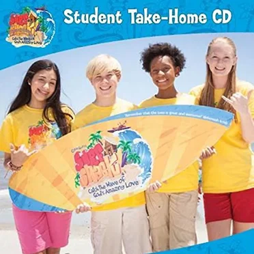 Vacation Bible School (VBS) 2016 Surf Shack Student Take-Home CD: Catch the Wave of God's Amazing Love by Abingdon Press - album cover