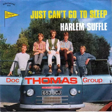 Just Can't Go to Sleep / Harlem Shuffle by Doc Thomas Group - album cover